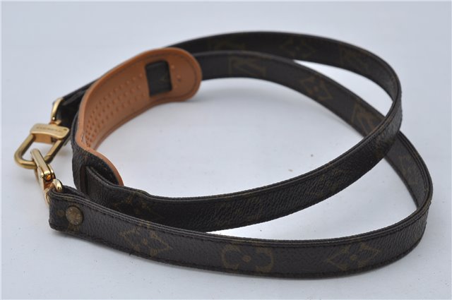 Authentic Louis Vuitton Monogram Brown Shoulder Strap 39.4