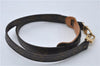 Authentic Louis Vuitton Monogram Brown Shoulder Strap 39.4" LV 8795D
