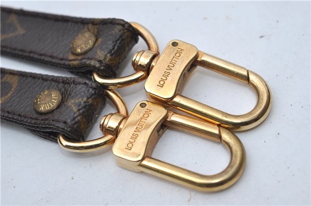 Authentic Louis Vuitton Monogram Brown Shoulder Strap 39.4