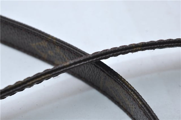 Authentic Louis Vuitton Monogram Brown Shoulder Strap 39.4" LV 8795D