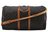 Auth Louis Vuitton Monogram Keepall Bandouliere 55 Boston Bag M41414 LV 8796D