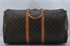 Auth Louis Vuitton Monogram Keepall Bandouliere 55 Boston Bag M41414 LV 8796D
