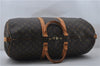 Auth Louis Vuitton Monogram Keepall Bandouliere 55 Boston Bag M41414 LV 8796D