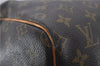 Auth Louis Vuitton Monogram Keepall Bandouliere 55 Boston Bag M41414 LV 8796D