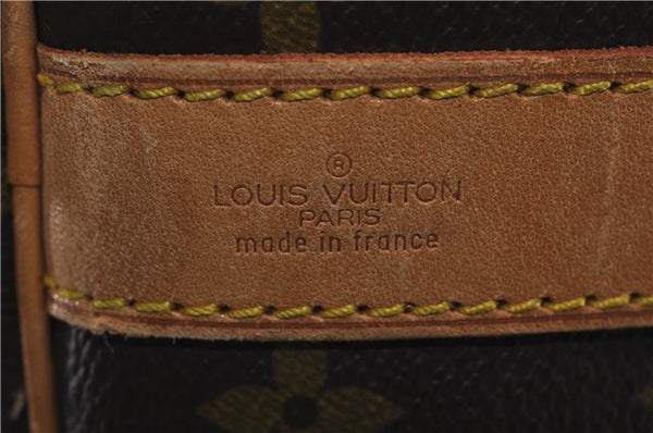 Auth Louis Vuitton Monogram Keepall Bandouliere 55 Boston Bag M41414 LV 8796D