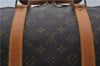Auth Louis Vuitton Monogram Keepall Bandouliere 55 Boston Bag M41414 LV 8796D