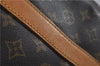 Auth Louis Vuitton Monogram Keepall Bandouliere 55 Boston Bag M41414 LV 8796D