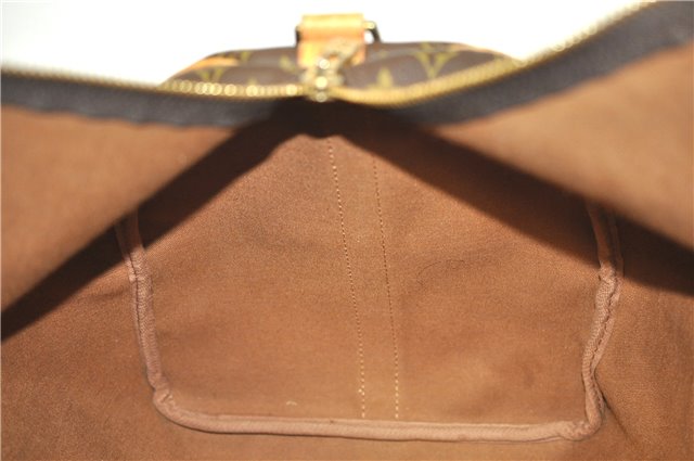 Auth Louis Vuitton Monogram Keepall Bandouliere 55 Boston Bag M41414 LV 8796D