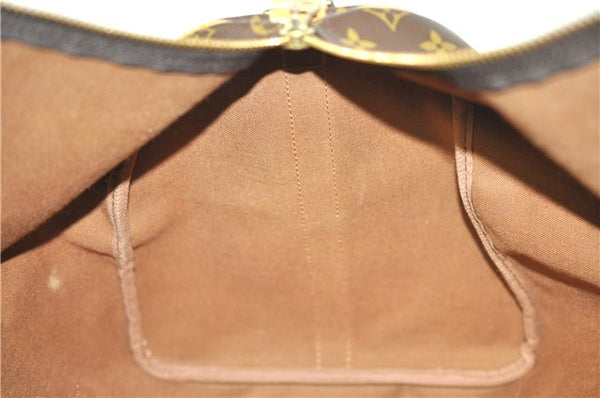 Auth Louis Vuitton Monogram Keepall Bandouliere 55 Boston Bag M41414 LV 8796D