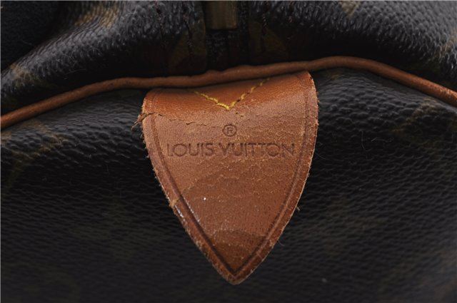 Authentic Louis Vuitton Monogram Keepall 55 Travel Boston Bag M41424 LV 8797D