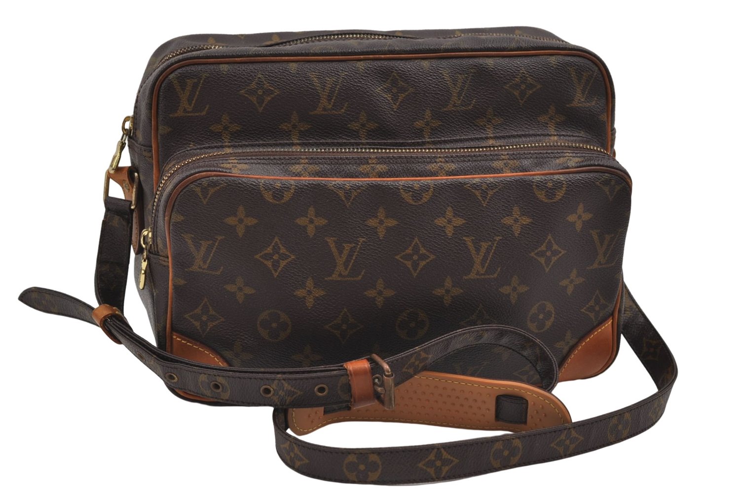 Authentic Louis Vuitton Monogram Nile Shoulder Cross Body Bag M45244 LV 8798D