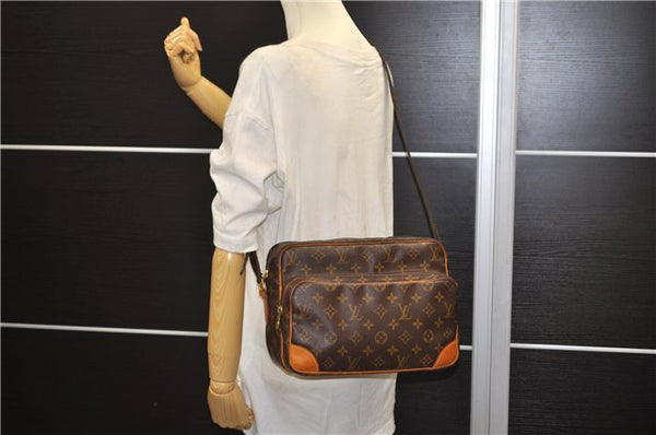 Authentic Louis Vuitton Monogram Nile Shoulder Cross Body Bag M45244 LV 8798D
