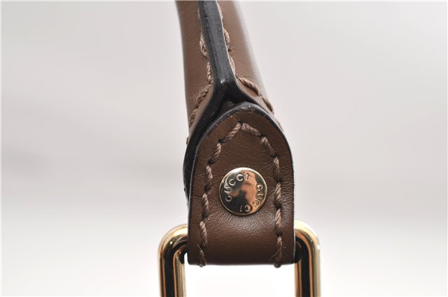 Authentic GUCCI Sukey Shoulder Tote Bag GG Canvas Leather 211944 Pink 8800D