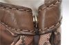 Authentic GUCCI Sukey Shoulder Tote Bag GG Canvas Leather 211944 Pink 8800D