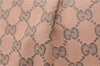Authentic GUCCI Sukey Shoulder Tote Bag GG Canvas Leather 211944 Pink 8800D