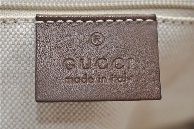 Authentic GUCCI Sukey Shoulder Tote Bag GG Canvas Leather 211944 Pink 8800D