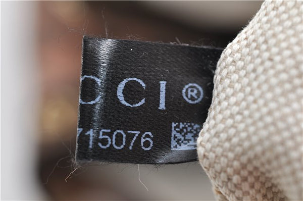 Authentic GUCCI Sukey Shoulder Tote Bag GG Canvas Leather 211944 Pink 8800D