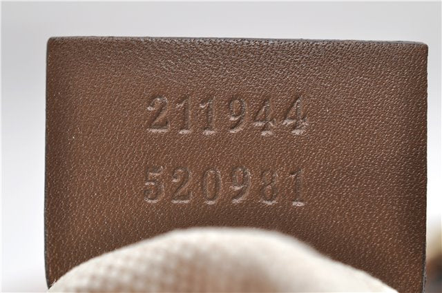 Authentic GUCCI Sukey Shoulder Tote Bag GG Canvas Leather 211944 Pink 8800D