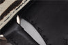 Authentic PRADA Zebra Unborn Calf Leather Shoulder Hand Bag White Black 8800F