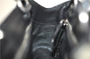 Authentic PRADA Zebra Unborn Calf Leather Shoulder Hand Bag White Black 8800F