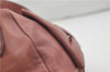 Authentic PRADA Leather 2Way Shoulder Hand Bag Purse Pink 8801D