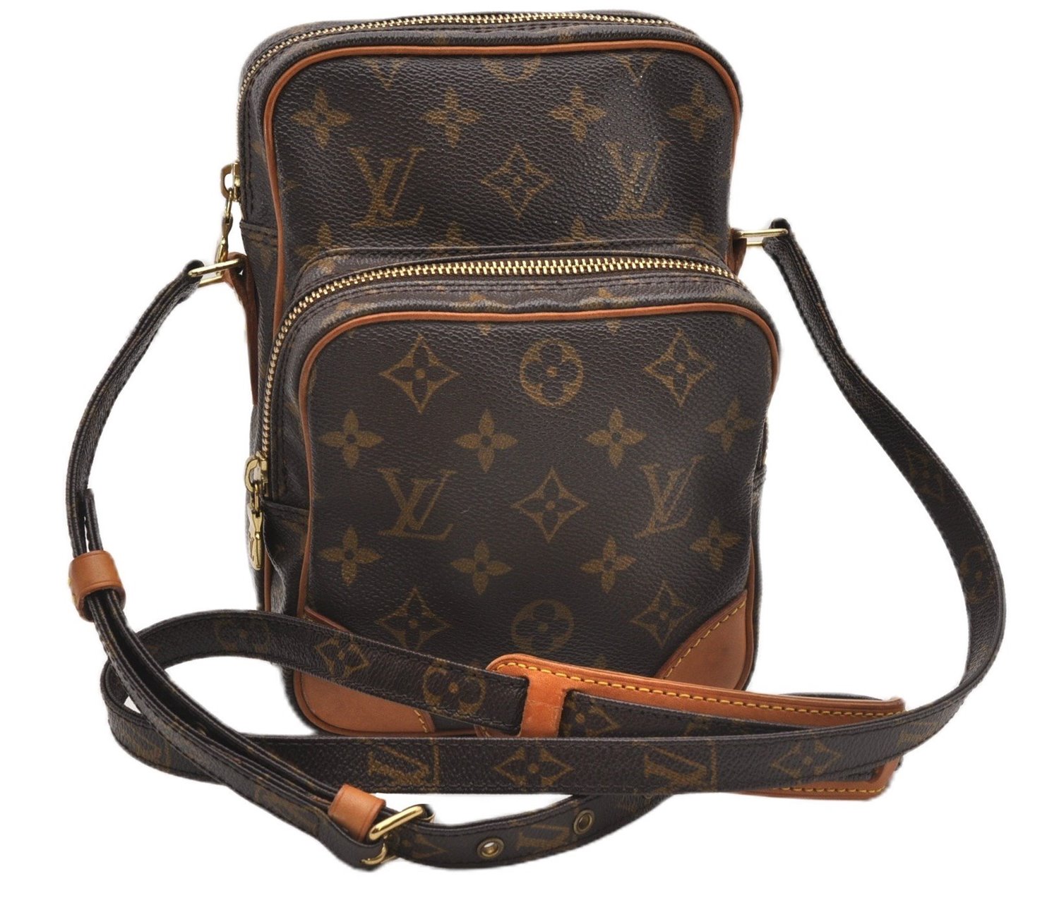 Authentic Louis Vuitton Monogram Amazone Shoulder Cross Body Bag M45236 LV 8801F