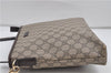 Authentic GUCCI Shoulder Cross Body Bag GG PVC Leather 388924 Brown 8802D