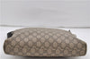 Authentic GUCCI Shoulder Cross Body Bag GG PVC Leather 388924 Brown 8802D