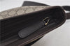 Authentic GUCCI Shoulder Cross Body Bag GG PVC Leather 388924 Brown 8802D