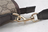 Authentic GUCCI Shoulder Cross Body Bag GG PVC Leather 388924 Brown 8802D