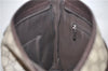 Authentic GUCCI Shoulder Cross Body Bag GG PVC Leather 388924 Brown 8802D
