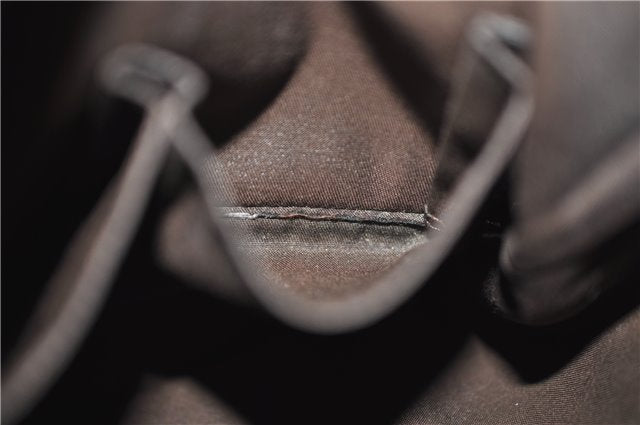 Authentic GUCCI Shoulder Cross Body Bag GG PVC Leather 388924 Brown 8802D