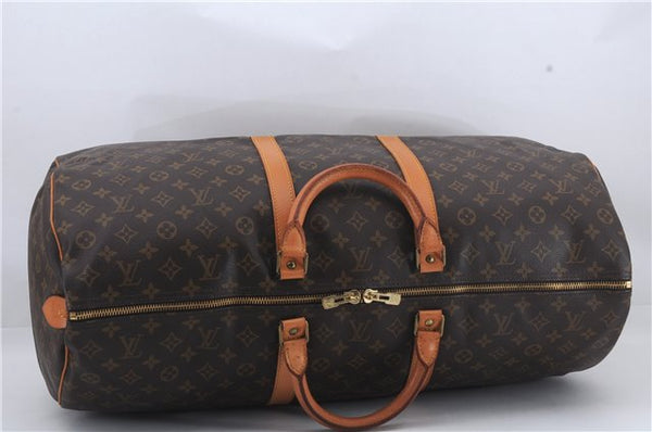 Authentic Louis Vuitton Monogram Keepall 60 Travel Boston Bag M41422 LV 8805D