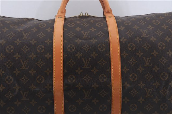 Authentic Louis Vuitton Monogram Keepall 60 Travel Boston Bag M41422 LV 8805D