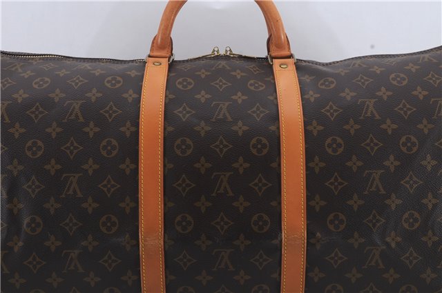 Authentic Louis Vuitton Monogram Keepall 60 Travel Boston Bag M41422 LV 8805D