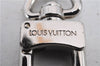 Authentic Louis Vuitton Porte Cles Initial Charm Key Ring Silver M65071 LV 8806C