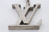 Auth Louis Vuitton Porte Cles Initial Charm Key Ring Silver M65071 LV Box 8807C