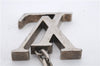 Auth Louis Vuitton Porte Cles Initial Charm Key Ring Silver M65071 LV Box 8807C