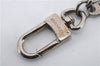 Auth Louis Vuitton Porte Cles Initial Charm Key Ring Silver M65071 LV Box 8807C