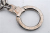 Auth Louis Vuitton Porte Cles Initial Charm Key Ring Silver M65071 LV Box 8807C