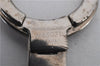 Auth Louis Vuitton Porte Cles Initial Charm Key Ring Silver M65071 LV Box 8807C