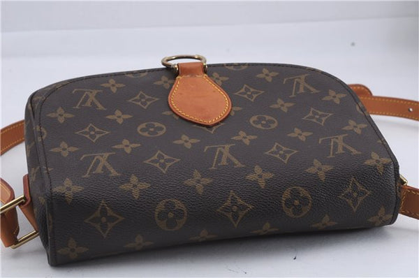 Auth Louis Vuitton Monogram Saint Cloud GM Shoulder Cross Bag M51242 LV 8807D