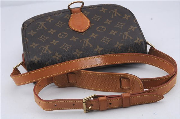 Auth Louis Vuitton Monogram Saint Cloud GM Shoulder Cross Bag M51242 LV 8807D