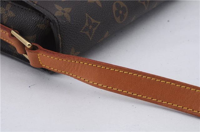 Auth Louis Vuitton Monogram Saint Cloud GM Shoulder Cross Bag M51242 LV 8807D