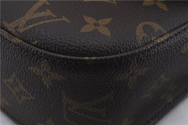 Auth Louis Vuitton Monogram Saint Cloud GM Shoulder Cross Bag M51242 LV 8807D
