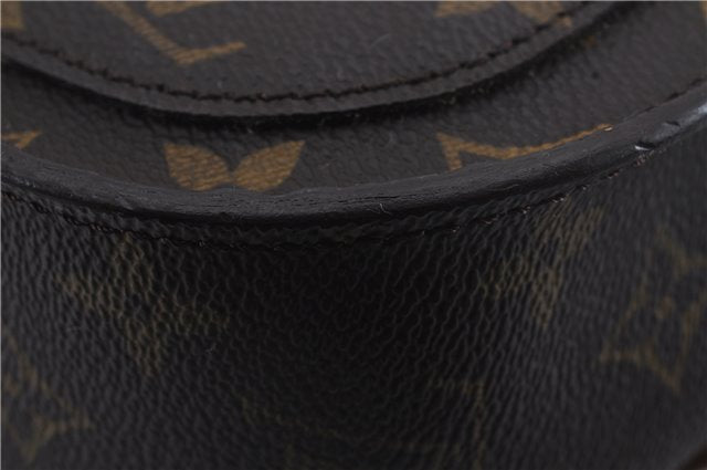 Auth Louis Vuitton Monogram Saint Cloud GM Shoulder Cross Bag M51242 LV 8807D