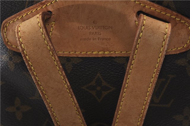 Authentic Louis Vuitton Monogram Montsouris MM Backpack M51136 LV 8808D