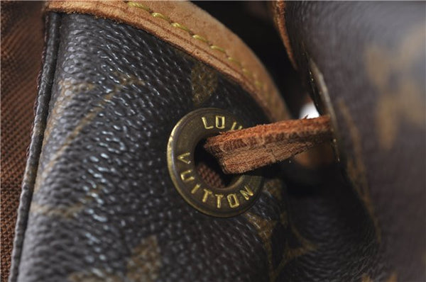 Authentic Louis Vuitton Monogram Montsouris MM Backpack M51136 LV 8808D