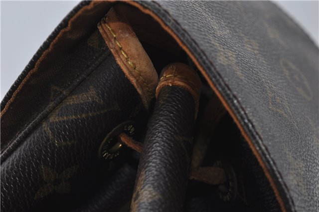 Authentic Louis Vuitton Monogram Montsouris MM Backpack M51136 LV 8808D