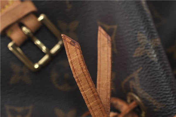 Authentic Louis Vuitton Monogram Montsouris MM Backpack M51136 LV 8808D